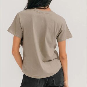 🔥Easy standard Vintage Relaxed Crew Neck T-Shirt sz small New